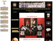 Tablet Screenshot of kyokushinkai-france.com